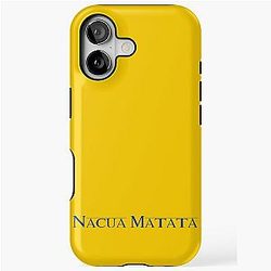 Nacua Matata iPhone Case