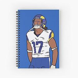 Puka Nacua Spiral Notebook