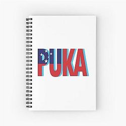 Puka Nacua Spiral Notebook