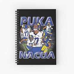 Puka Nacua Spiral Notebook