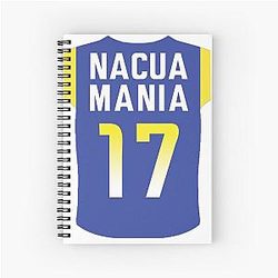 Nacua Mania Spiral Notebook Shirt Sticker