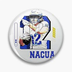Puka Nacua Football Design Pin
