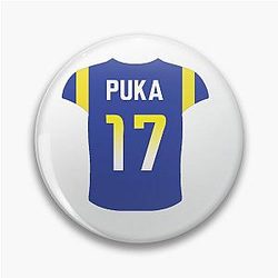 Puka Nacua Mania Pin