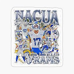 Puka Nacua Vintage Bootleg Sticker