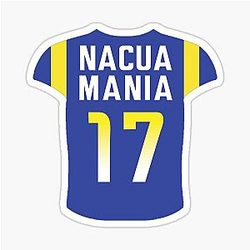 Nacua Mania shirt sticker