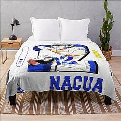 Puka Nacua Football Throw Blanket