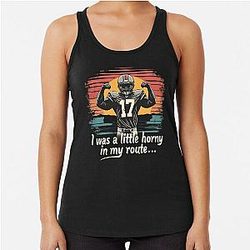 Puka Nacua I was a little Racerback Tank Top