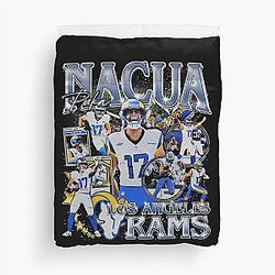 Puka Nacua Bootleg Duvet Cover