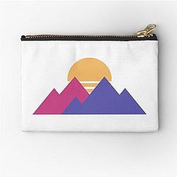 Purpled Logo Zipper Pouch