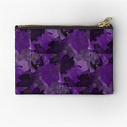 Purple Zipper Pouch