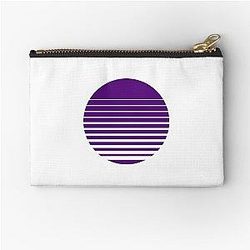 Purple Zipper Pouch