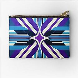 Deep Purple Zipper Pouch