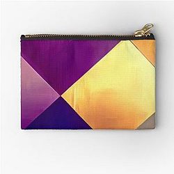Regal Purple Zipper Pouch