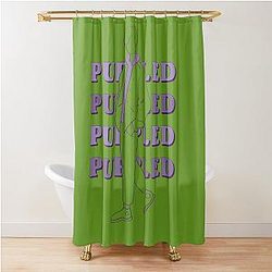 Purple Shower Curtain