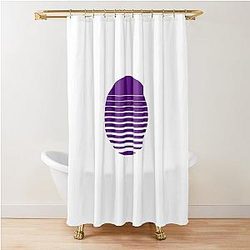 Purple Shower Curtain