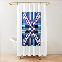 Deep Purple Shower Curtain