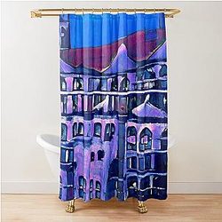 Purple Shower Curtain