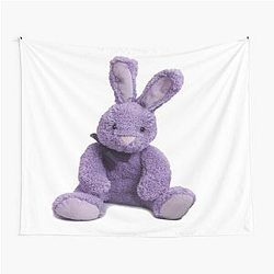 Purple Rabbit Tapestry