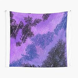 Purple sky Tapestry