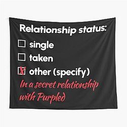 Purple Relationship Tapestry