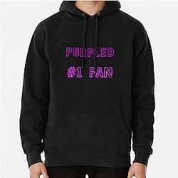Purple 1 fan Pullover Hoodie
