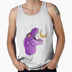 Purple Dinosaur Tank Top