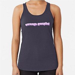 Purple Racerback Tank Top