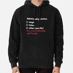 Purple - Relationship Pullover Hoodie