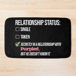 Relationship with a Purple Bath Mat