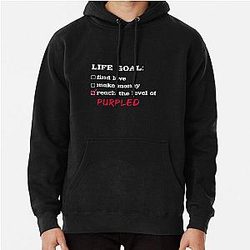 Life Goal Purpled Hoodie