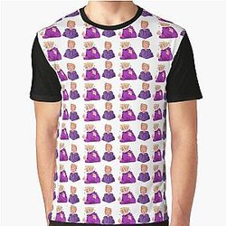 Purple Graphic T-Shirt