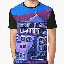 Purple Elsewhere Graphic T-Shirt