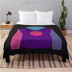 Purpled Throw Blanket