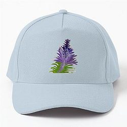 Purple Plant Baseball Cap