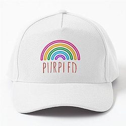 rainbow purple Dream SMP Baseball Cap