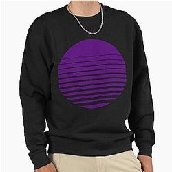 Purple Pullover Sweatshirt