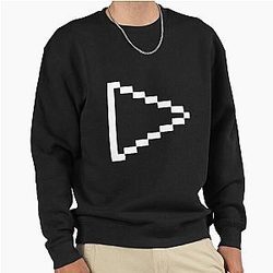 Purple HD Logo Pullover Sweatshirt