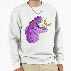Purple dinosaur sweatshirt