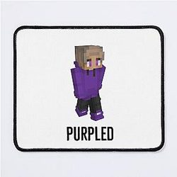 Purple Smp Minecraft Mouse Pad