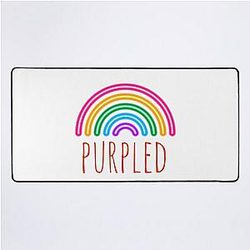 Rainbow Purple Dream SMP Desk Mat