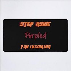 Purpled - Step Aside, incoming fan Mat