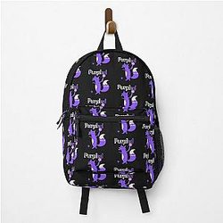Cool Purple Fox Backpack