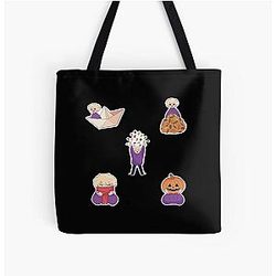 Purple Merch All Over Print Tote Bag