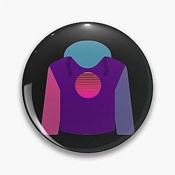 Purple T-Shirt Pin