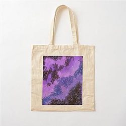 Purple sky Cotton Tote Bag
