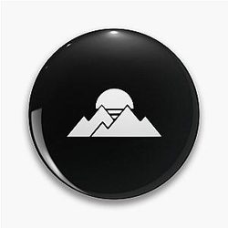 Purple HD Logo Pin