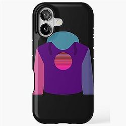 Purpled T-Shirt iPhone Tough Case
