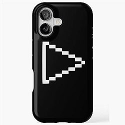 Purple HD Logo iPhone Tough Case