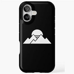 Purple HD Logo iPhone Tough Case