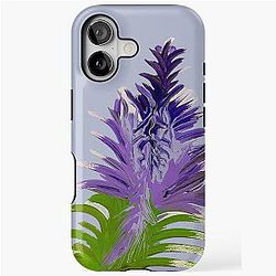 Purple Plant iPhone Tough Case